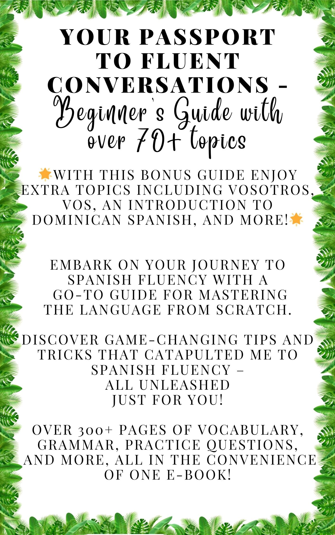 Beginner's Spanish Guide: Bonus Edition, eBook